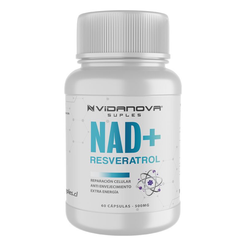 NAD+ RESVERATROL 1000MG 60 CAPS